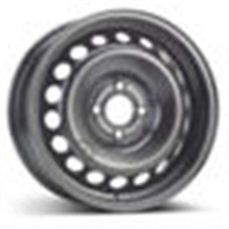 Cerchi in Lega Mw gianetti ruote Steel Nero 4 fori 15\" 6X15 ET40 4x100