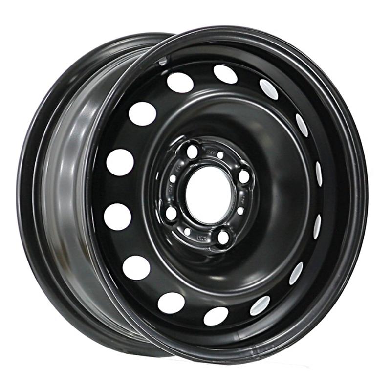 Cerchi in Lega Mw gianetti ruote Steel Nero 4 fori 14\" 5.5X14 ET24 4x108