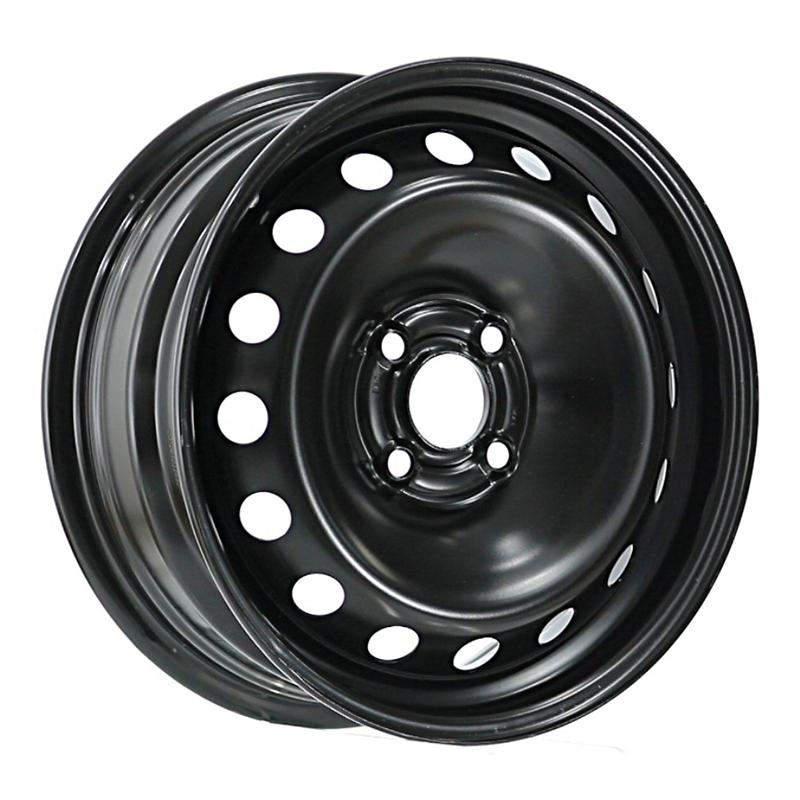 Cerchi in Lega Mw gianetti ruote Steel Nero 4 fori 15\" 6X15 ET43 4x100