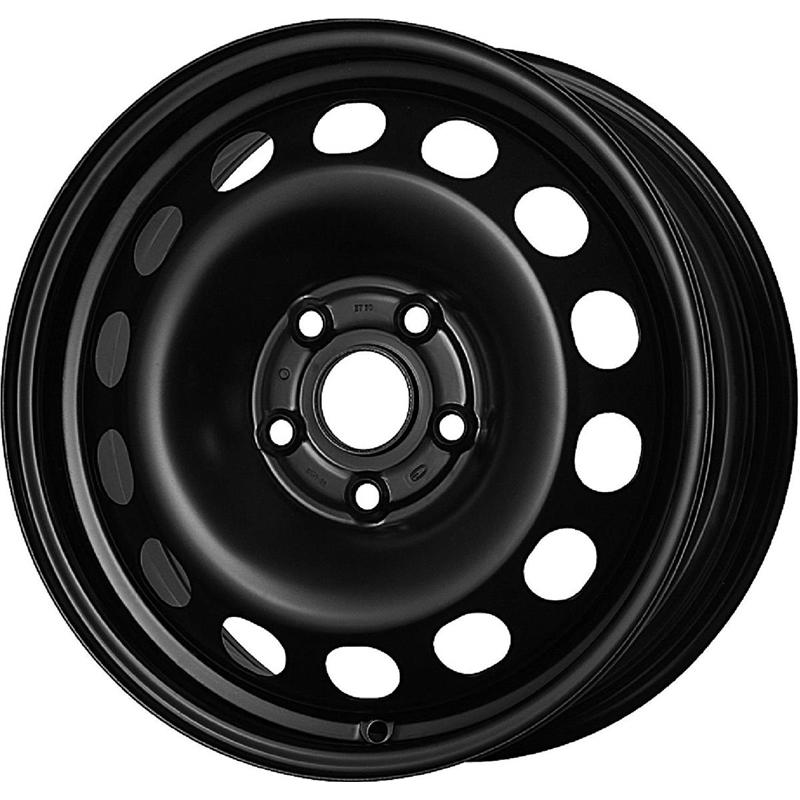 Cerchi in Lega MW GIANETTI RUOTE Steel Nero 5 fori 16\" 6X16 ET50 5x112