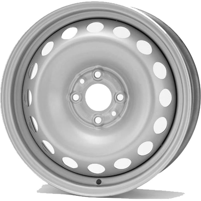 Cerchio MW GIANETTI RUOTE Steel Silver 4 fori 15\" 5.5X15 ET32 4x98