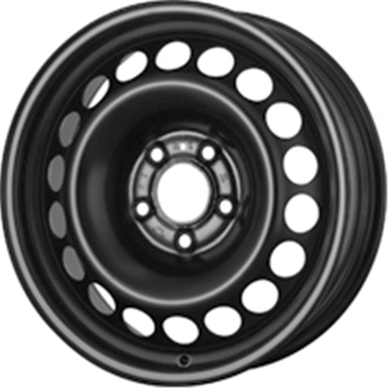 Cerchi in Lega MW GIANETTI RUOTE Steel Nero 5 fori 16\" 7X16 ET39 5x112