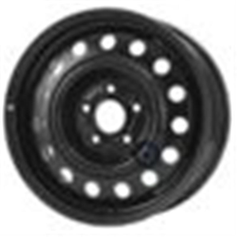 Cerchi in Lega MW GIANETTI RUOTE Steel Nero 5 fori 16\" 6.5X16 ET45 5x114.3