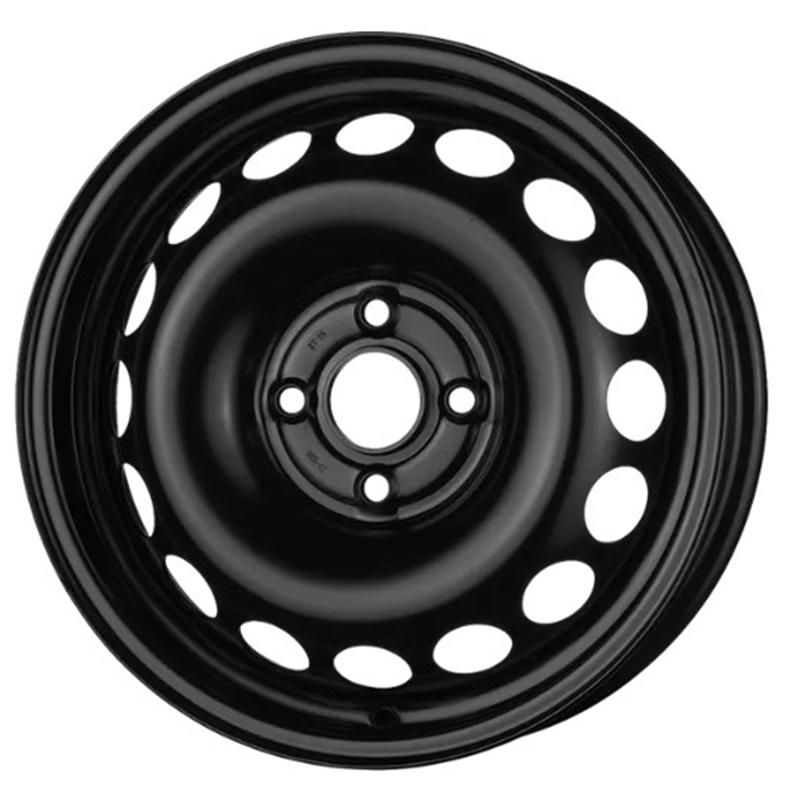 Cerchi in Lega MW GIANETTI RUOTE Steel Nero 4 fori 15\" 4.5X15 ET35 4x100