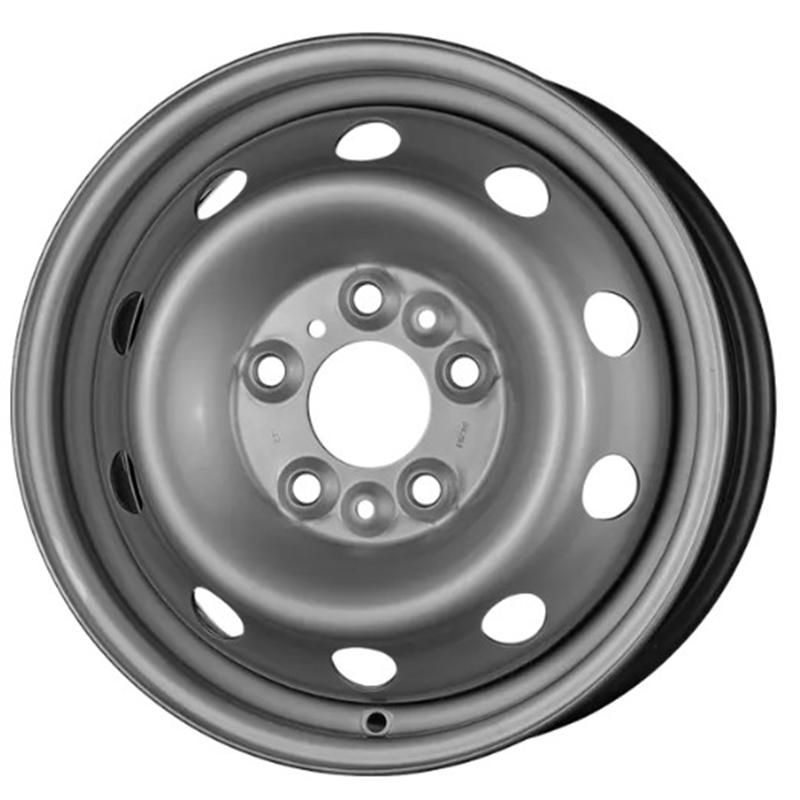 Cerchi in Lega MW GIANETTI RUOTE Steel Silver 5 fori 15\" 6X15 ET68 5x118