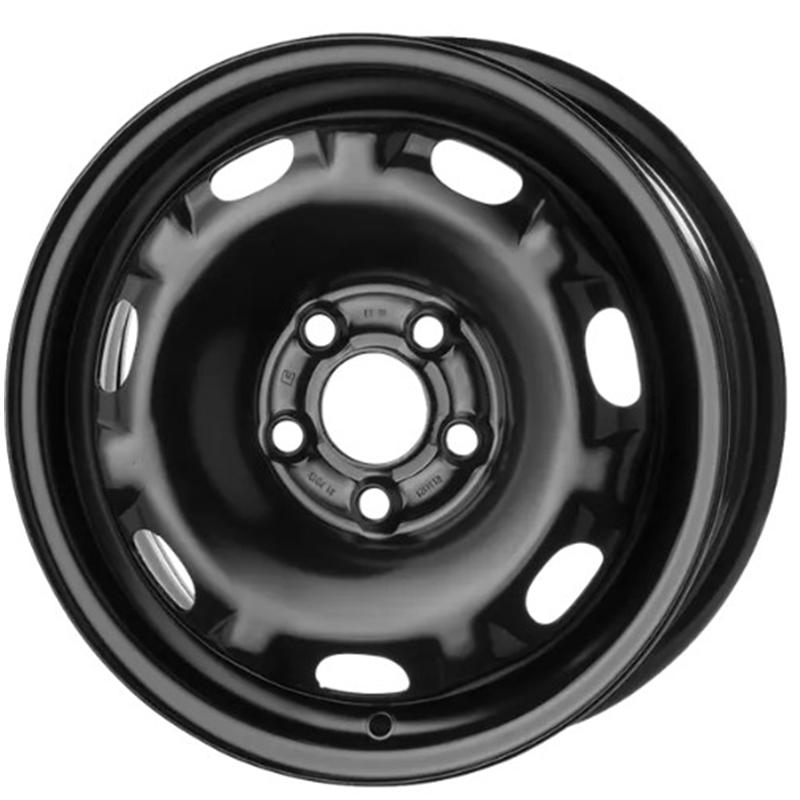 Cerchio DEDICO Steel Nero 5 fori 14\" 5X14 ET38 5x100