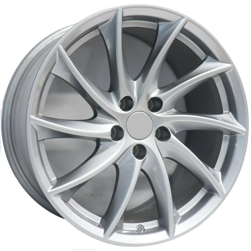 Cerchi in Lega ORIGINALE ALFA ROMEO Giulia Oe 7 - Originali Alfa Romeo Silver 5 fori 18\" 8X18 ET33 5x110