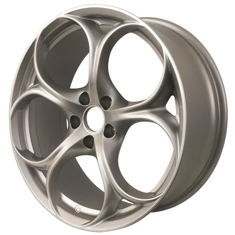 Cerchio ORIGINALE ALFA ROMEO Quadrifoglio Giulia/stelvio Oe 8 - Originale Alfa Romeo Silver 5 fori 19\" 8X19 ET33 5x110