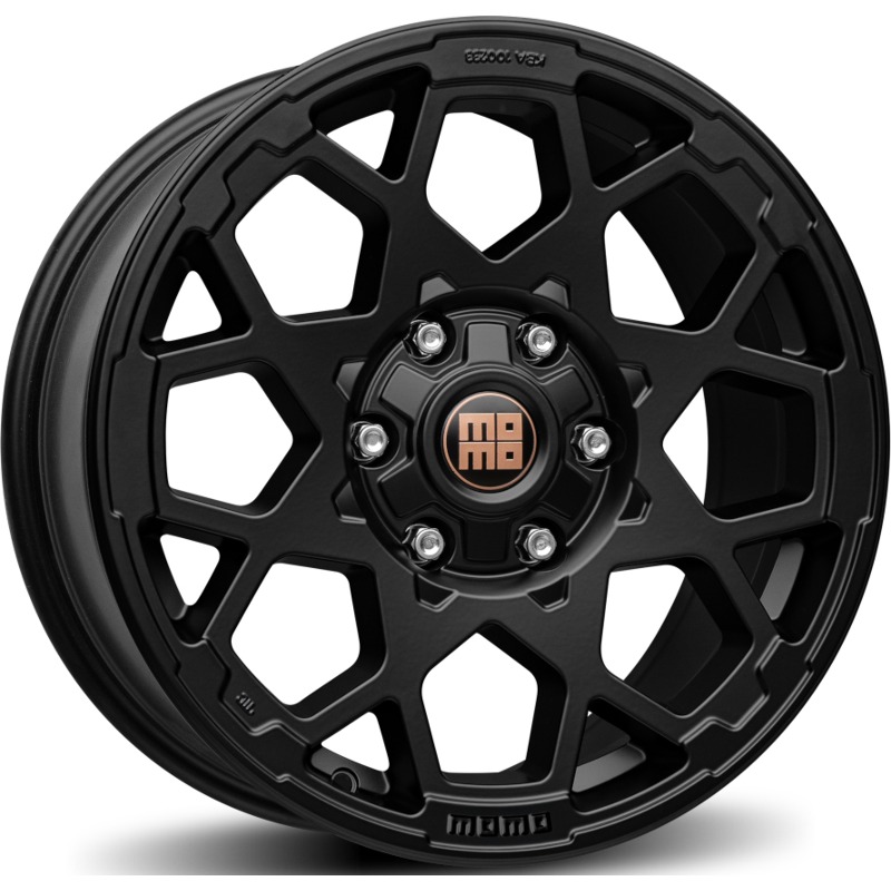 Cerchio MOMO WHEELS Heavy Duty Nero Opaco 6 fori 18\" 8.5X18 ET20 6x139.7