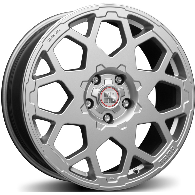 Cerchio MOMO WHEELS Heavy Duty Suv Titan Silver Opaco 5 fori 20\" 8.5X20 ET38 5x112