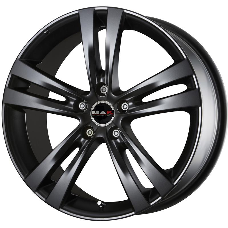 Cerchi in Lega MAK Zenith Matt Black 5 fori 19\" 8X19 ET45 5x112