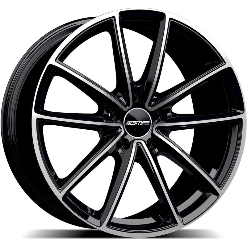 Cerchi in Lega Gmp Titan Black Diamond 5 fori 22\" 10X22 ET48 5x130