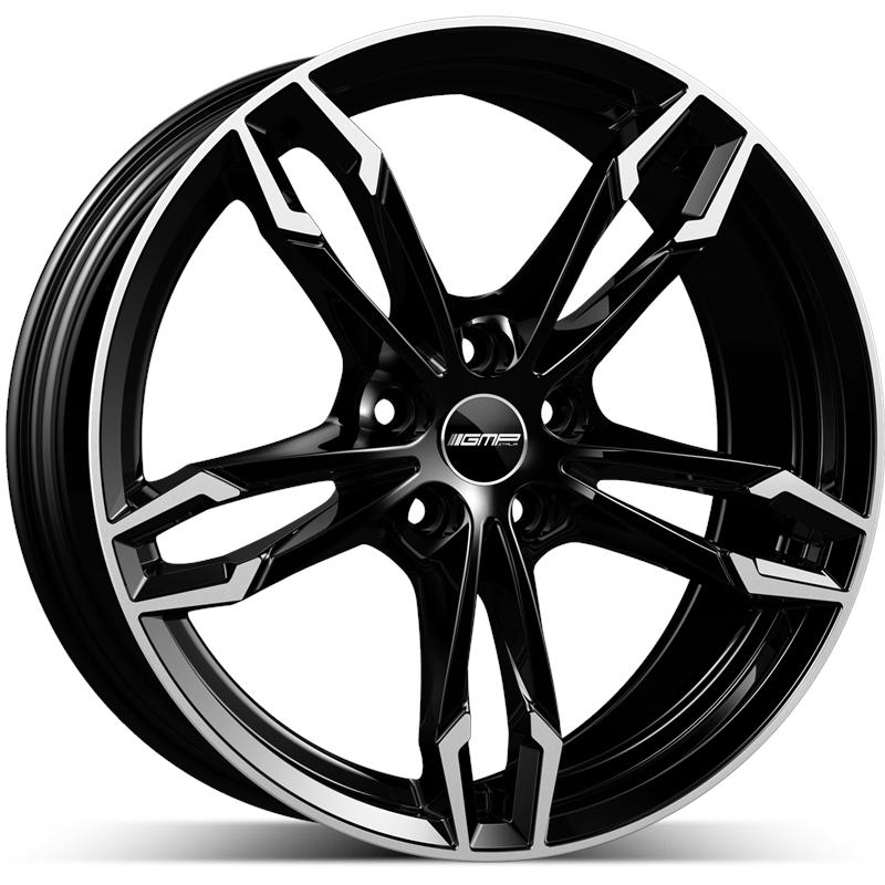 Cerchi in Lega Gmp Dea Black Mirror 5 fori 19\" 8.5X19 ET50 5x120