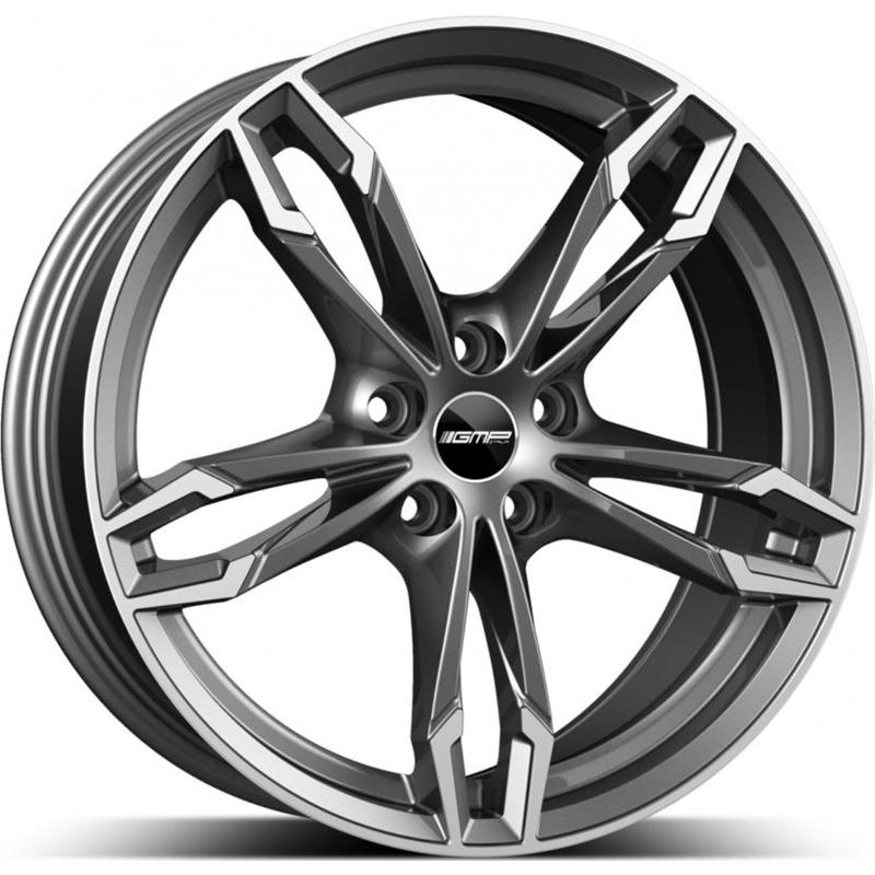 Cerchi in Lega Gmp Dea Matt Anthracite Polished 5 fori 19\" 8.5X19 ET50 5x120