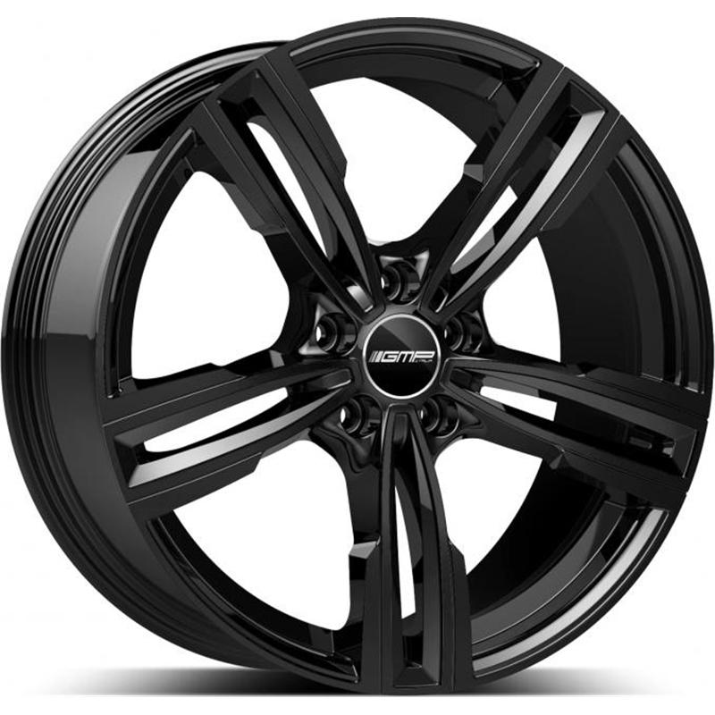 Cerchi in Lega Gmp Reven Glossy Black 5 fori 17\" 7.5X17 ET37 5x120