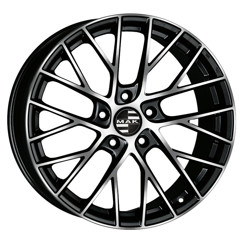 Cerchi in Lega Mak Monaco Black Mirror 5 fori 19\" 8.5X19 ET46 5x112