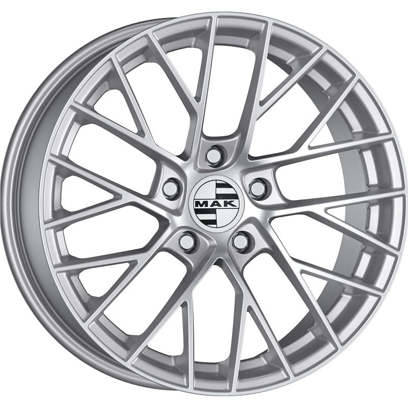Cerchi in Lega MAK MonacO-D Silver 5 fori 19\" 10X19 ET45 5x130