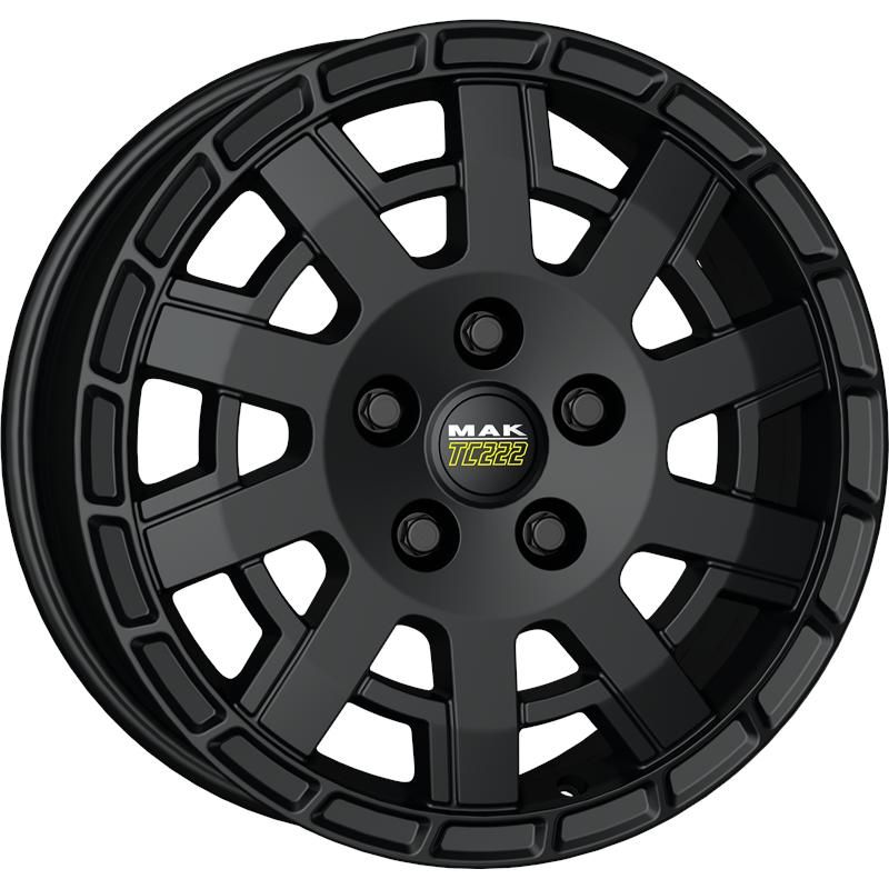 Cerchi in Lega MAK LegenD-2 Matt Black 6 fori 18\" 8X18 ET50 6x139.7