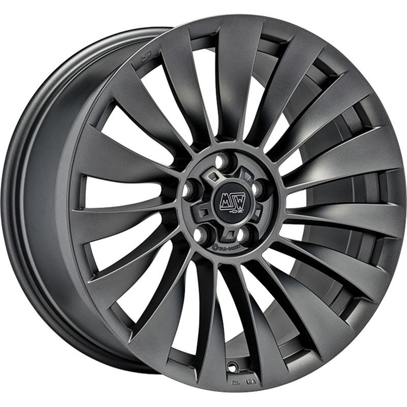 Cerchi in Lega MSW Msw 37-T Matt Dark Grey 5 fori 19\" 8.5X19 ET35 5x114.3