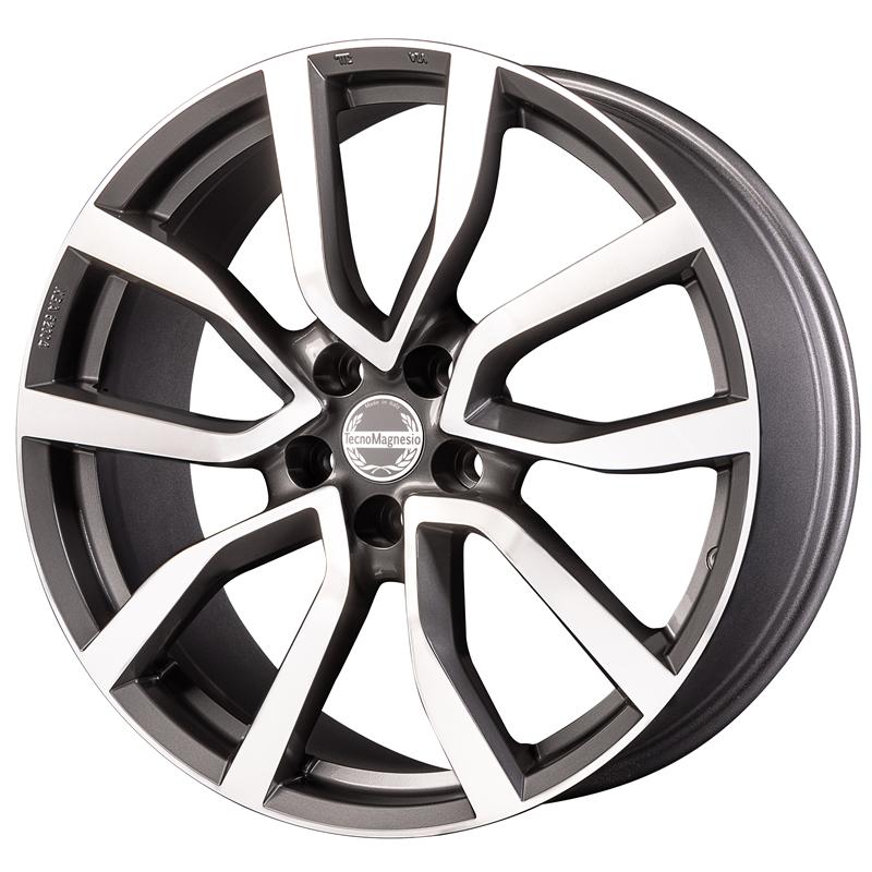 Cerchi in Lega Tecnomagnesio Shake X Graphite Mirror Face 5 fori 21\" 8.5X21 ET42 5x108