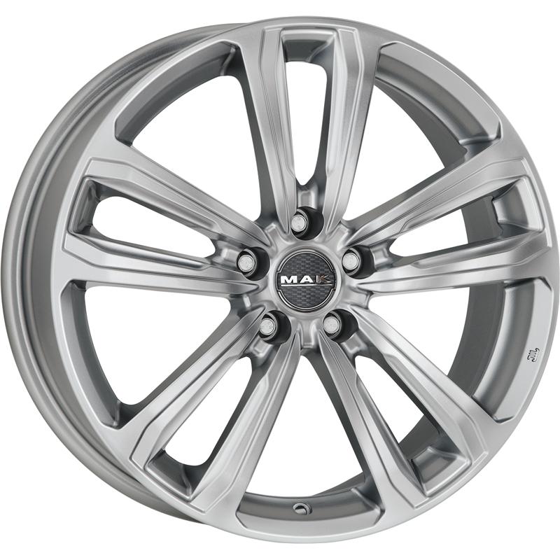 Cerchi in Lega MAK Magma Silver 5 fori 18\" 8X18 ET50 5x114.3