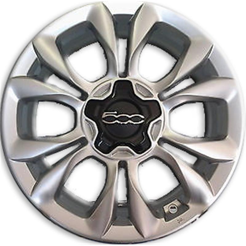 Cerchi in Lega ORIGINALE FIAT Oe 500 X - Originali Smontati Fiat Silver 5 fori 17\" 7X17 ET40 5x110
