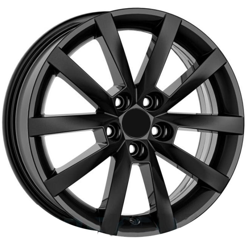 Cerchi in Lega Originale audi vw seat skoda Oe Fabia 15 - Originale vw Glossy Black 5 fori 15\" 6X15 ET38 5x100