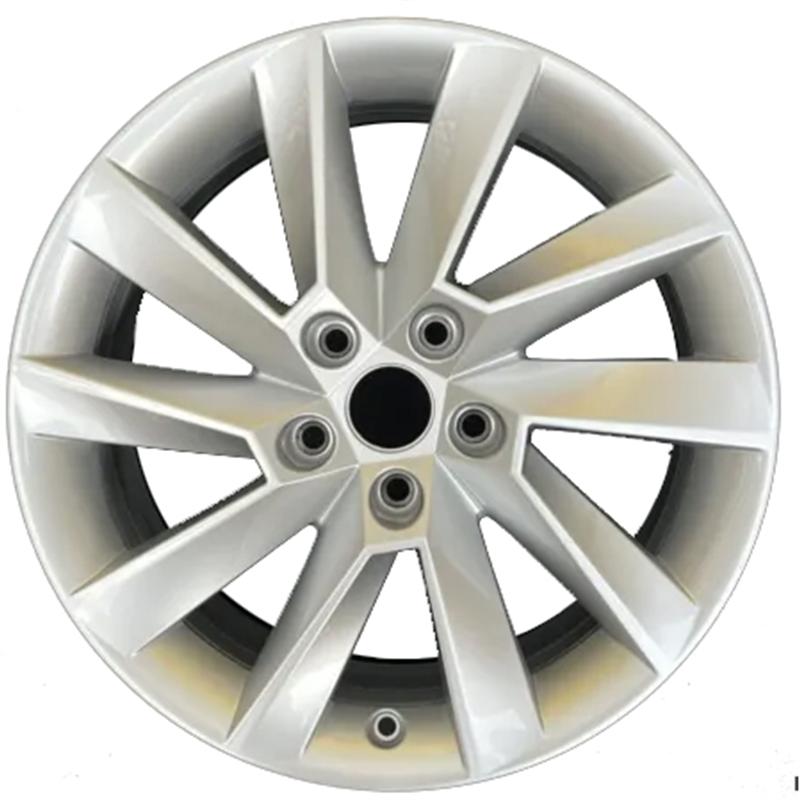 Cerchi in Lega ORIGINALE AUDI VW SEAT SKODA Oe Fabia 16 - Originale vw Hyper Silver 5 fori 16\" 6X16 ET40 5x100