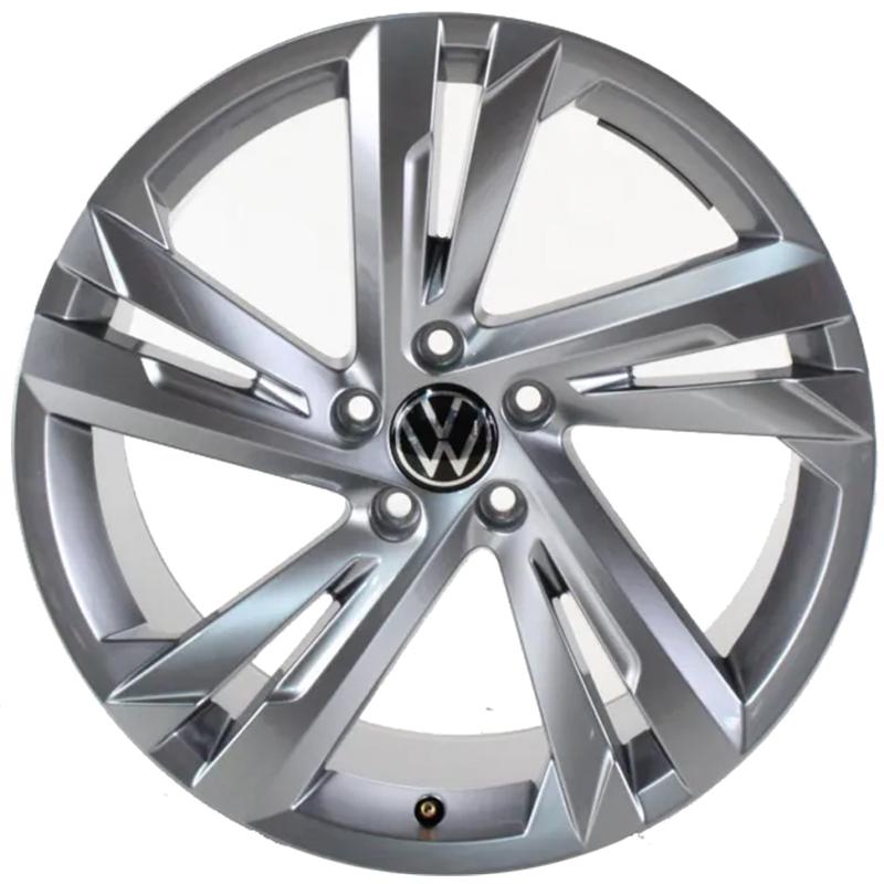Cerchi in Lega ORIGINALE AUDI VW SEAT SKODA Oe Tcross - Originale vw Hyper Silver 5 fori 17\" 6.5X17 ET39 5x100