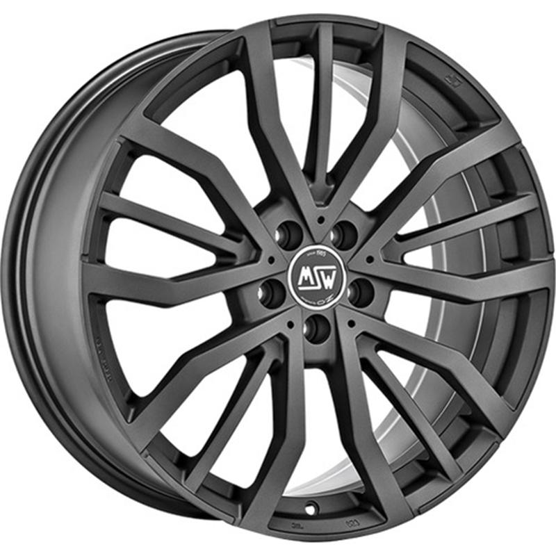 Cerchi in Lega MSW Msw 49 Matt Gun Metal 5 fori 19\" 8X19 ET50 5x114.3