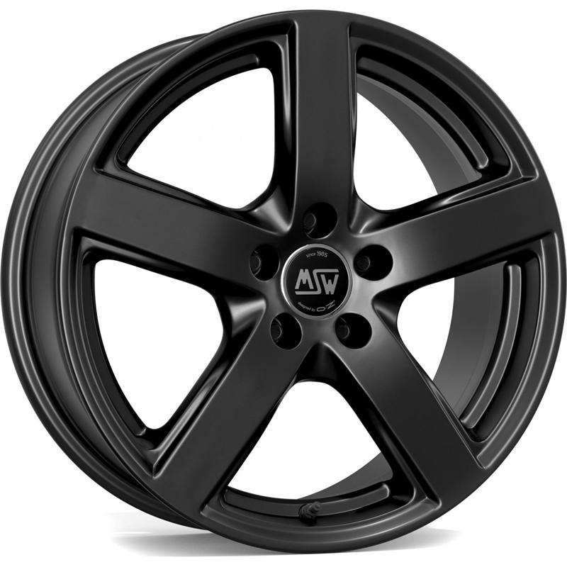 Cerchi in Lega MSW Msw 55 Matt Dark Grey 5 fori 16\" 6.5X16 ET48 5x112