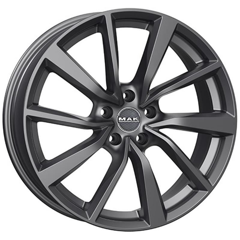 Cerchi in Lega MAK Panorama Gloss Gun Metal 5 fori 19\" 8X19 ET34 5x114.3