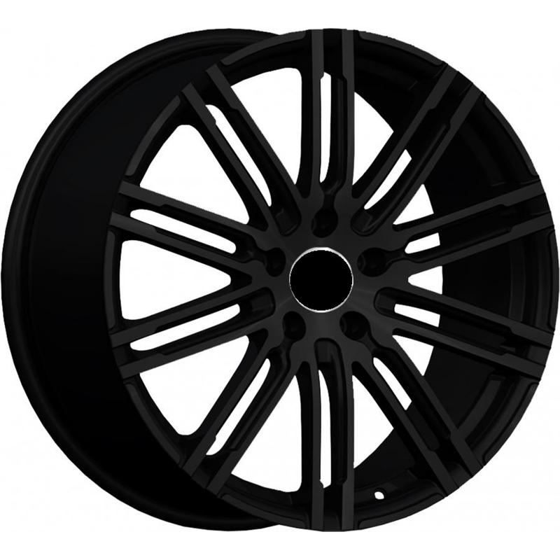 Cerchi in Lega OPTIONAL WHEELS Psmly - Dedicated Porsche - (omol Ece) Glossy Black 5 fori 21\" 9X21 ET26 5x112