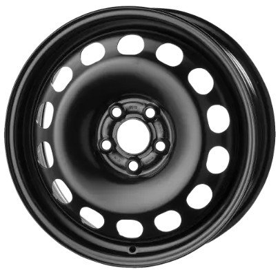 Cerchio DEDICO Steel Nero 5 fori 16\" 6X16 ET45 5x100