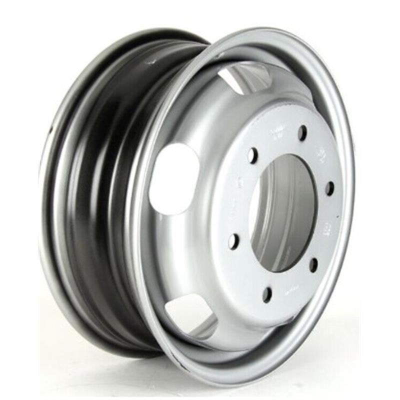 Cerchio MW GIANETTI RUOTE Steel Silver 6 fori 16\" 5.5X16 ET107 6x170