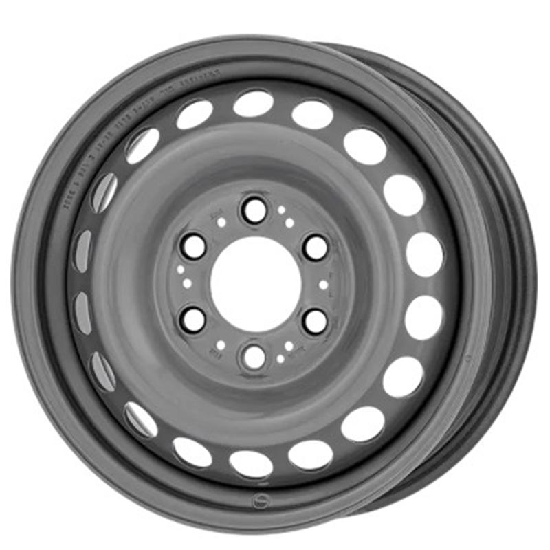 Cerchi in Lega MW GIANETTI RUOTE Steel Nero 6 fori 16\" 6.5X16 ET62 6x130