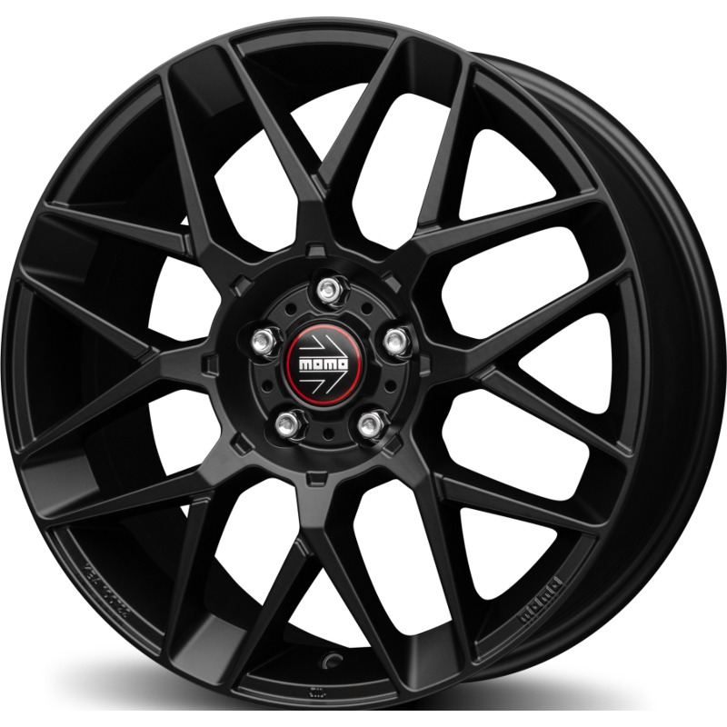 Cerchio MOMO WHEELS Revenge 2.0 Evo Nero Opaco Diamantato 5 fori 18\" 8X18 ET45 5x114.3