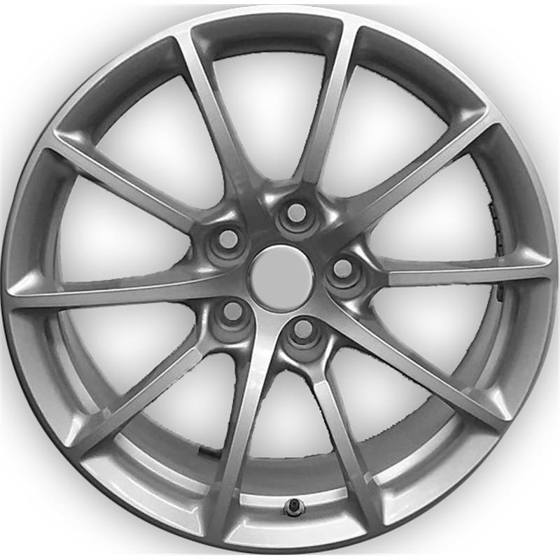 Cerchi in Lega ORIGINALE ALFA ROMEO Stelvio Oe 7 - Originali Alfa Romeo Silver 5 fori 17\" 7.5X17 ET33 5x110