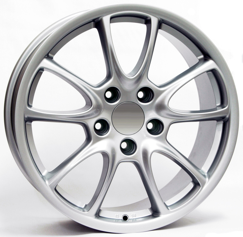 Cerchi in Lega Wsp italy W1052 Corsair Gt3/rs Fl.f Silver 5 fori 19\" 8.5X19 ET53 5x130