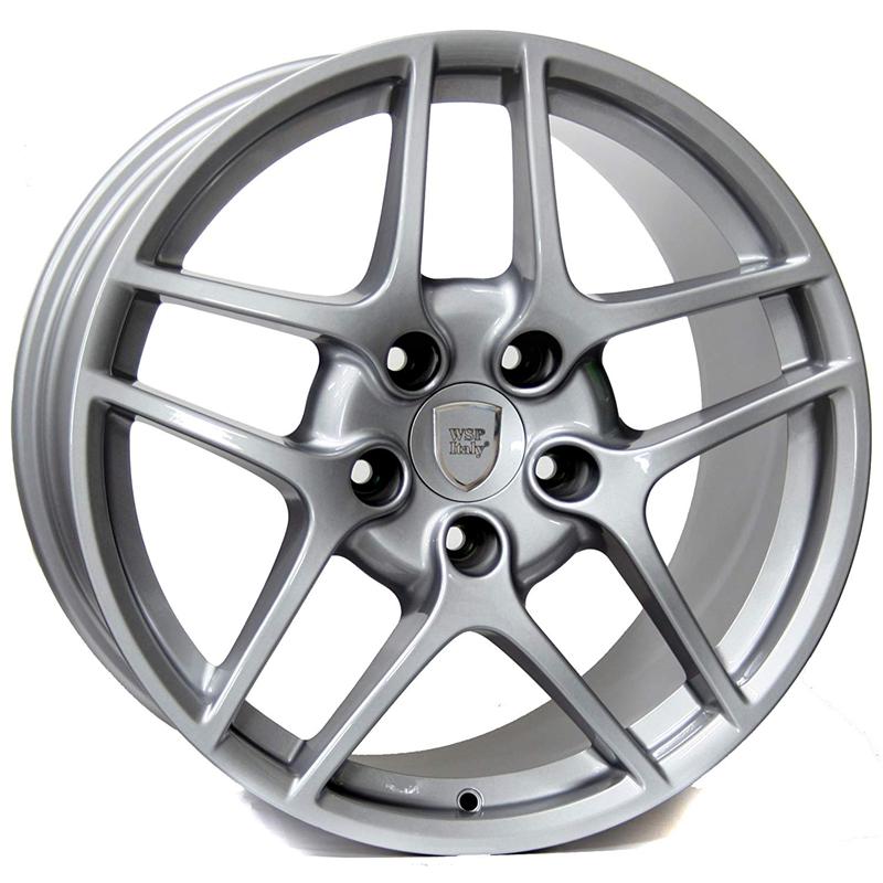 Cerchi in Lega Wsp italy W1053 Helios Silver 5 fori 19\" 11X19 ET51 5x130