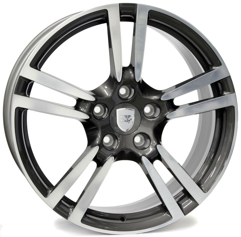 Cerchi in Lega Wsp italy W1054 Saturn Anthracite 5 fori 20\" 11X20 ET68 5x130