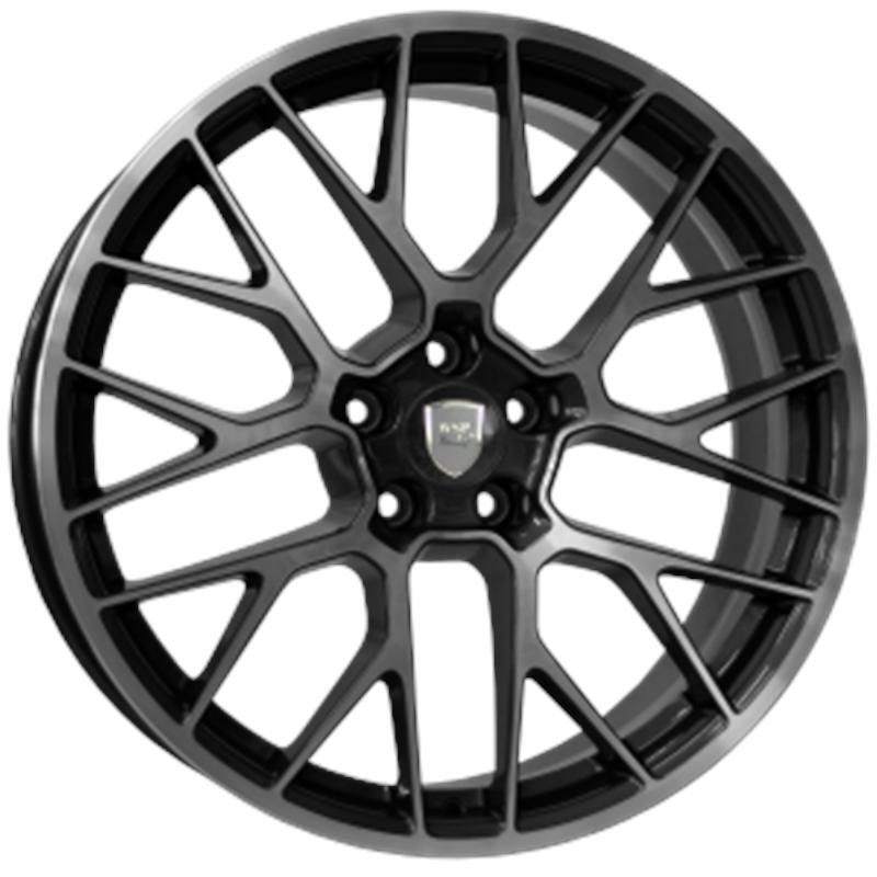 Cerchi in Lega Wsp italy W1058 Okinawa Antracite Polished 5 fori 21\" 9.5X21 ET46 5x130