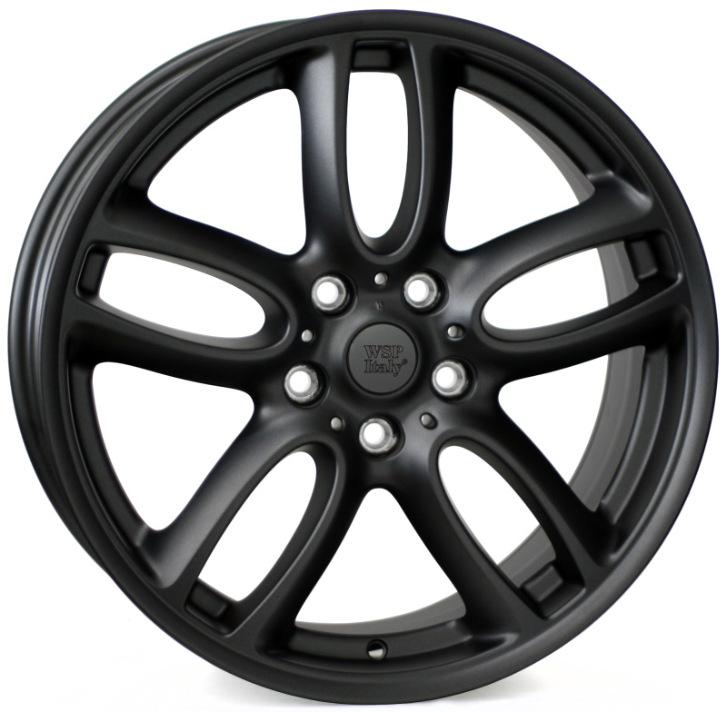 Cerchi in Lega WSP ITALY W1654 Amstel Dull Black 5 fori 19\" 7.5X19 ET52 5x120