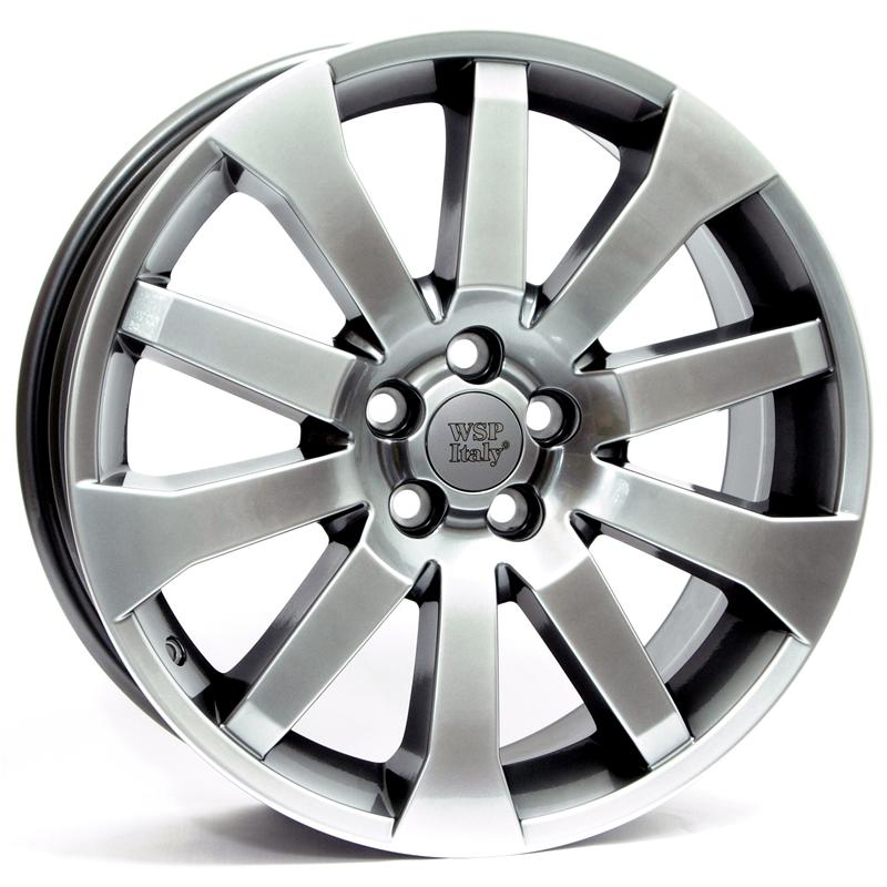 Cerchi in Lega WSP ITALY W2353 Bristol / Freelander Dark Silver 5 fori 19\" 8X19 ET55 5x108