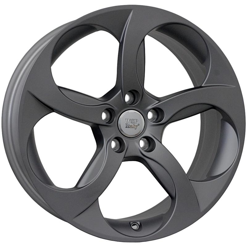 Cerchi in Lega WSP ITALY W259 Ulysse Matt Gun Metal 5 fori 18\" 8X18 ET33 5x110