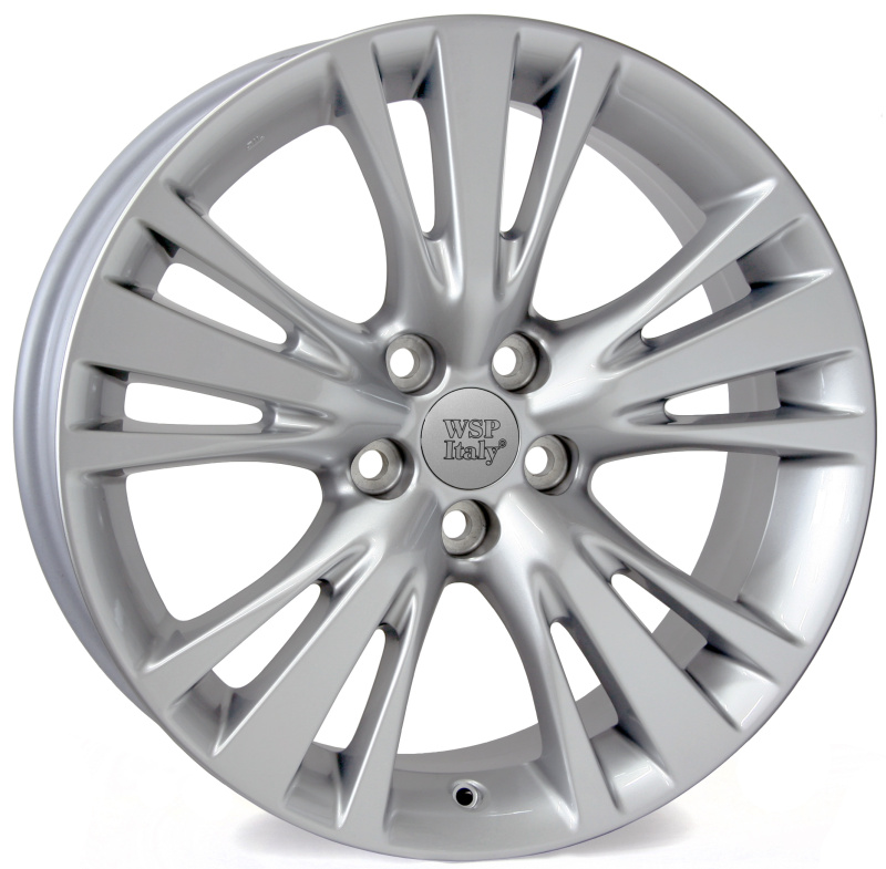 Cerchi in Lega WSP ITALY W2654 Angel Hyper Silver 5 fori 19\" 7.5X19 ET35 5x114.3