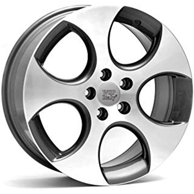 Cerchi in Lega WSP ITALY W444 Ciprus Anthracite 5 fori 18\" 7.5X18 ET51 5x112