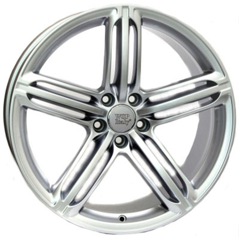 Cerchi in Lega WSP ITALY W560 Pompei Silver 5 fori 19\" 8.5X19 ET36 5x112