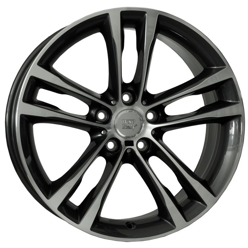 Cerchi in Lega WSP ITALY W681 Achille Anthracite 5 fori 19\" 8X19 ET30 5x120