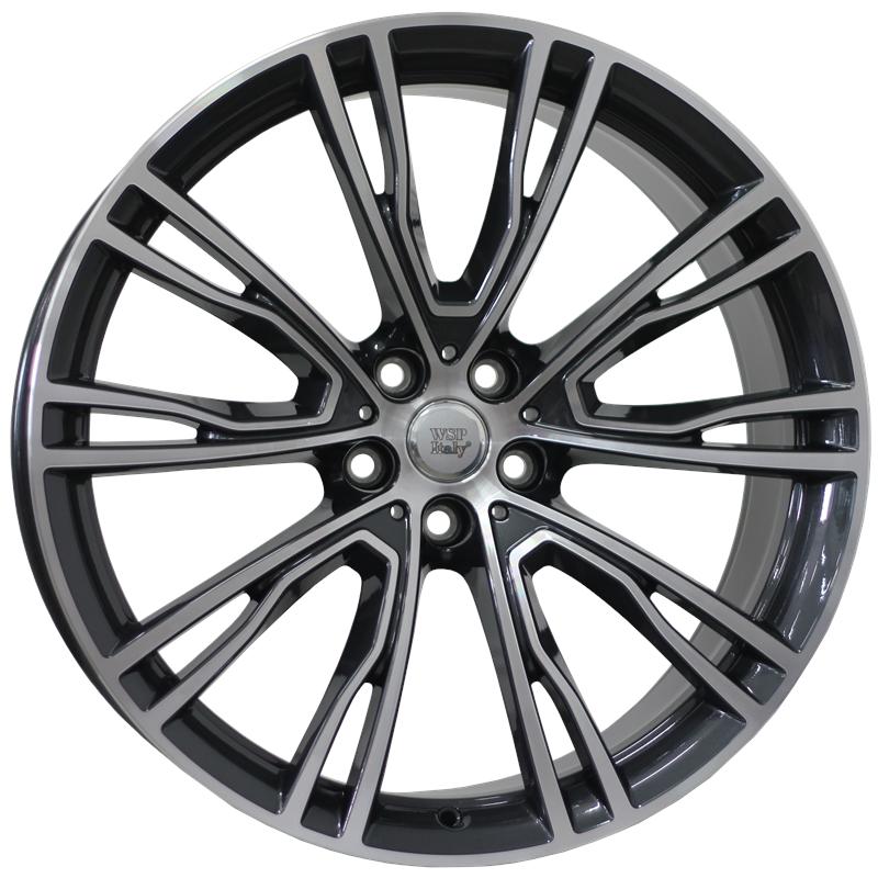 Cerchi in Lega WSP ITALY W685 Sun Anthracite 5 fori 21\" 8.5X21 ET30 5x112